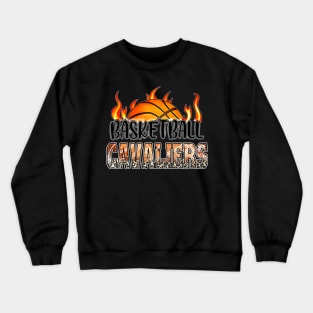 Classic Basketball Design Cavaliers Personalized Proud Name Crewneck Sweatshirt